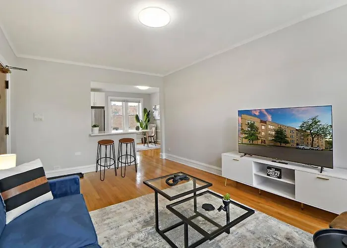 Апартаменты Spacious & Inviting 1br In - Cullom B2 Чикаго
